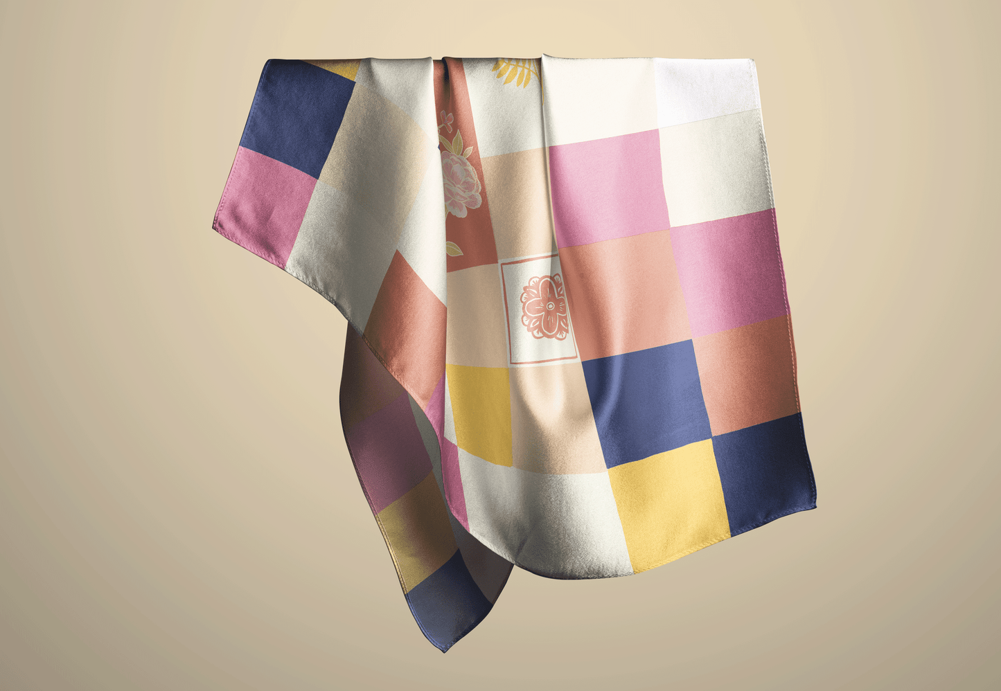 'Buttercup' Square Scarf